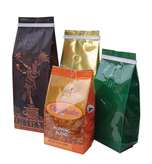 Coffee bag packing