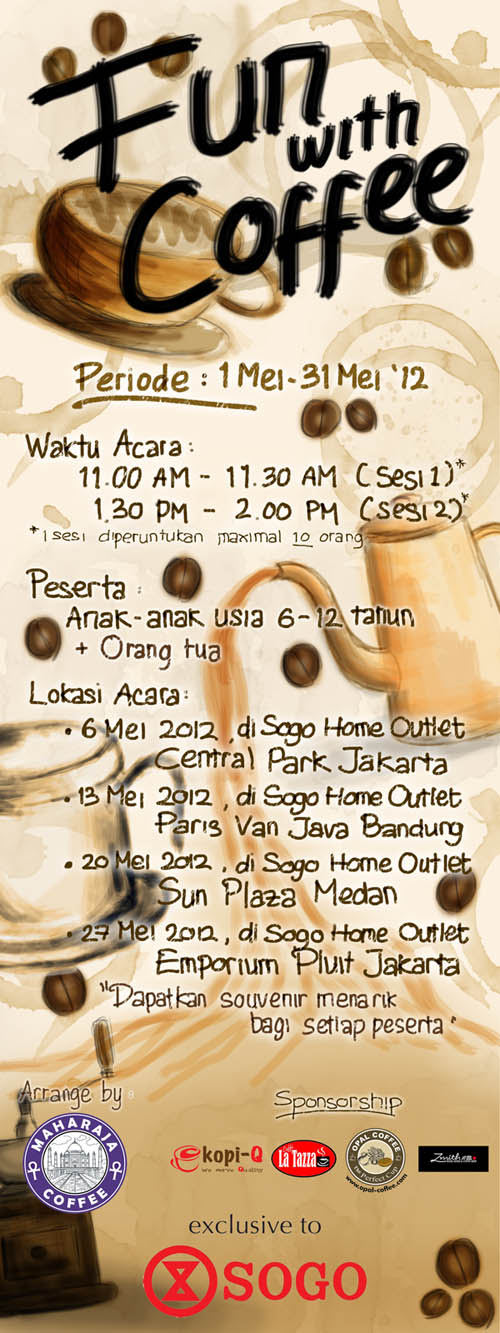 Fun with Coffee - exclusive at SOGO